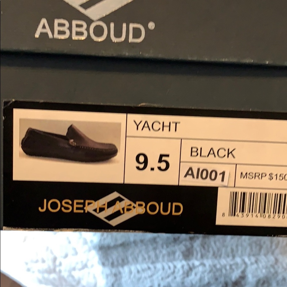 Men’s Joseph Abbound black loafers